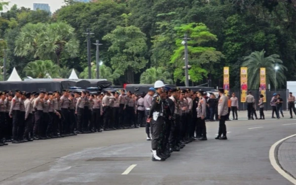 Thumbnail Berita - Ribuan Personel Gabungan Amankan Gelaran FIFA Series 2026 di SUGBK