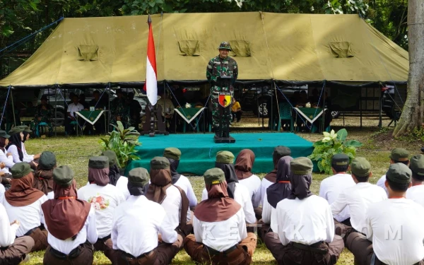 Thumbnail Berita - Perkemahan Korps Kadet Republik Indonesia di Dander Resmi Dibuka Dandim 0813 Bojonegoro