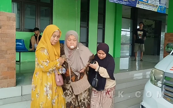 Foto salah satu korban luka kecelakaan sepur kelinci di desa jatidukuh kecamatan gondang kabupaten mojokerto (foto : sholahudin/ ketik.com)