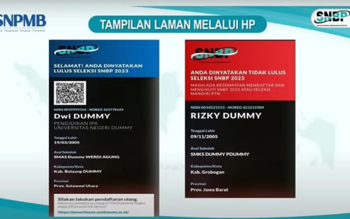 Thumbnail Berita - Header Biru atau Merah? Ini Cara Cek Pengumuman SNBP 2026 dan Perbedaan Tampilan Lulusnya
