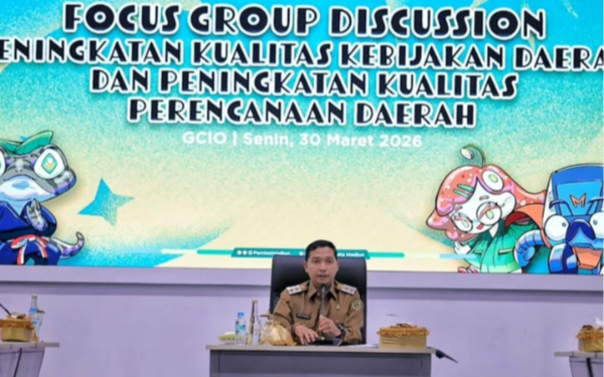 Thumbnail Berita - Gelar FGD Perencanaan, Plt Wali Kota Madiun Tekankan Transformasi dan Kebijakan Berbasis Data