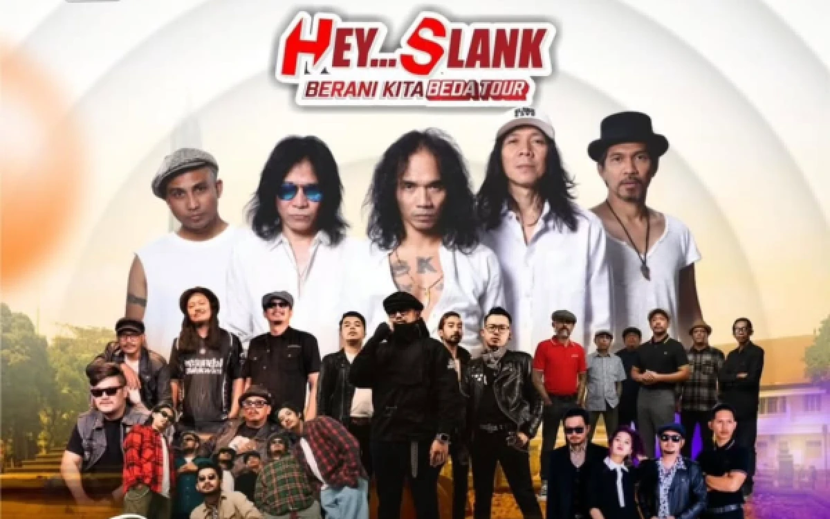 Thumbnail Berita - Slank Siap Guncang Lapangan Rampal Malang Lewat Konser BERANI BEDA TOUR 19 April 2026