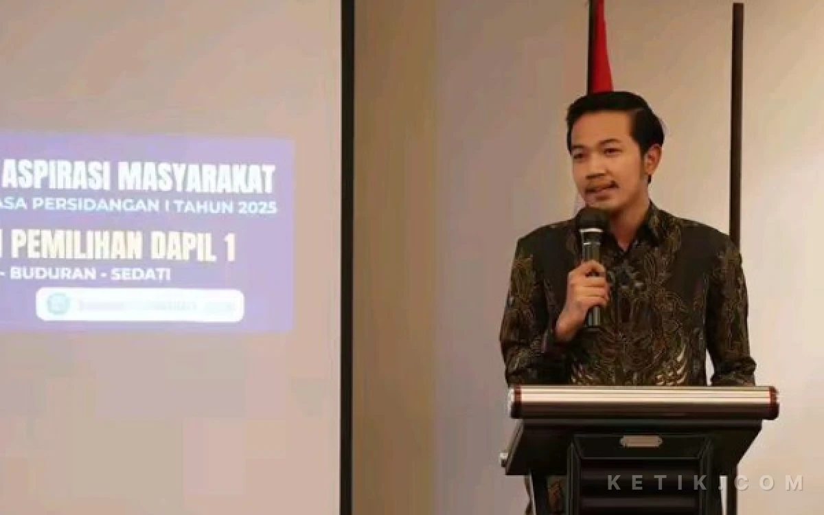 Foto Anggota Komisi A DPRD Sidoarjo Muchammad Rafi Wibisono saat menyerap aspriasi masyarakat di daerah pemilihannya, Sedati, Buduran, dan Sidoarjo. (Foto: dokumen)