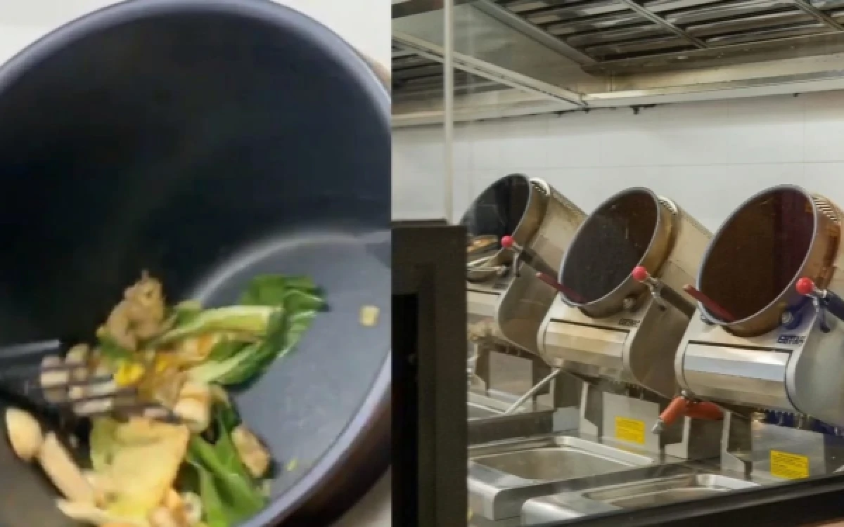 Foto SETUMPUK, rumah makan di Kota Malang yang menggunakan metode memasak unik menggunakan mesin oseng. (Foto: Instagram @setunouk.stirfy)