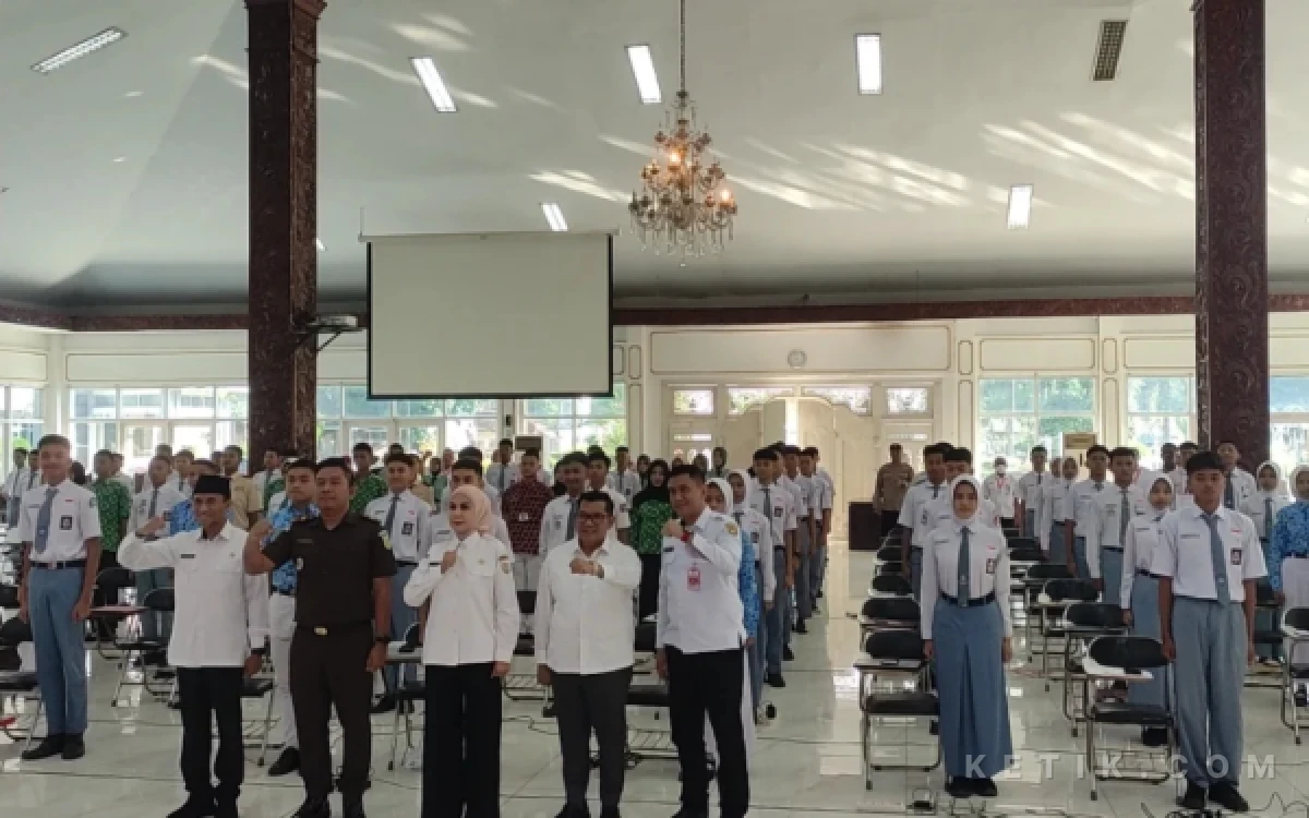 Thumbnail Berita - Bidik Level Nasional, 285 Calon Paskibraka Kendal Jalani Tes CAT Wawasan Kebangsaan