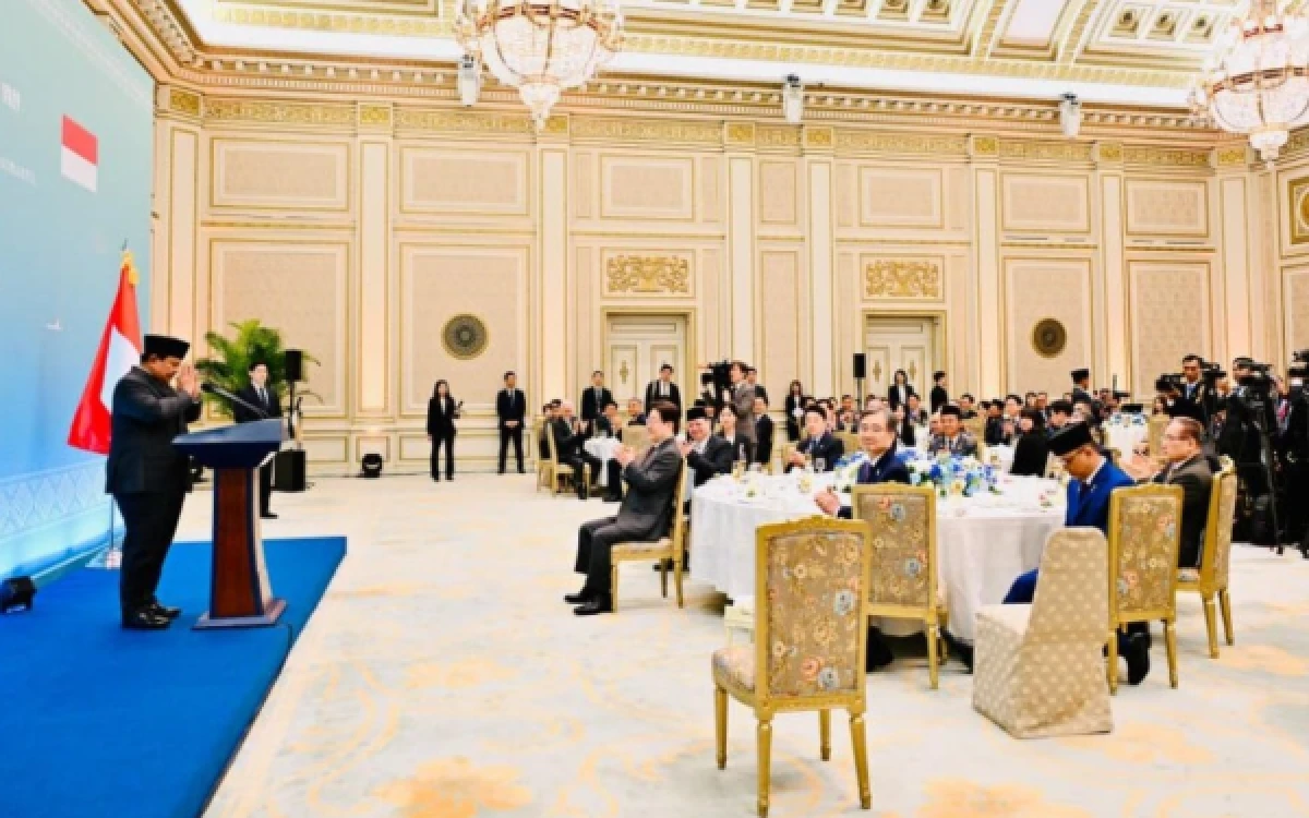 Thumbnail Berita - Kutip Pepatah Korea, Presiden Prabowo Puji Kemajuan Korsel dalam Jamuan Kenegaraan di Cheong Wa Dae