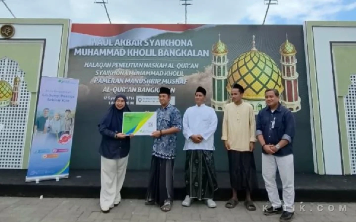 Thumbnail Berita - BPJS Ketenagakerjaan Madura Edukasi Jaminan Sosial di Tengah Haul Syaikhona Kholil