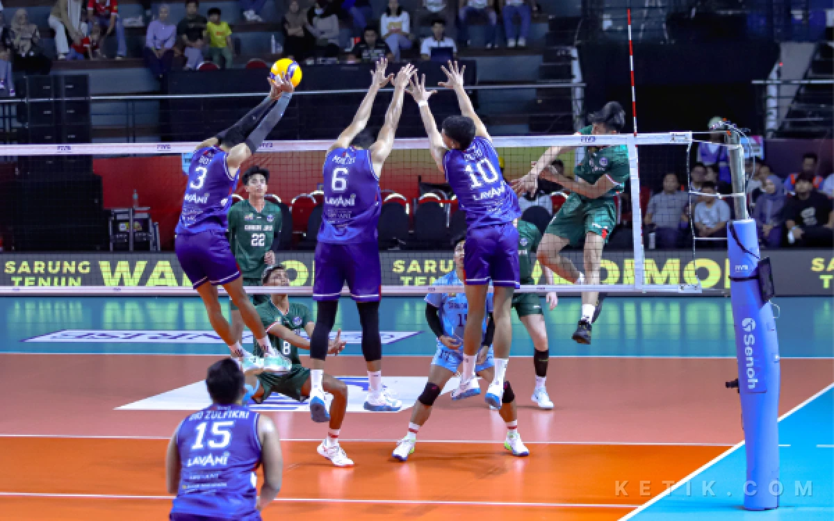 Thumbnail Berita - Lavani Tekuk Garuda Jaya 3-0, Jadi Modal Penting Melaju Grand Final Proliga 2026