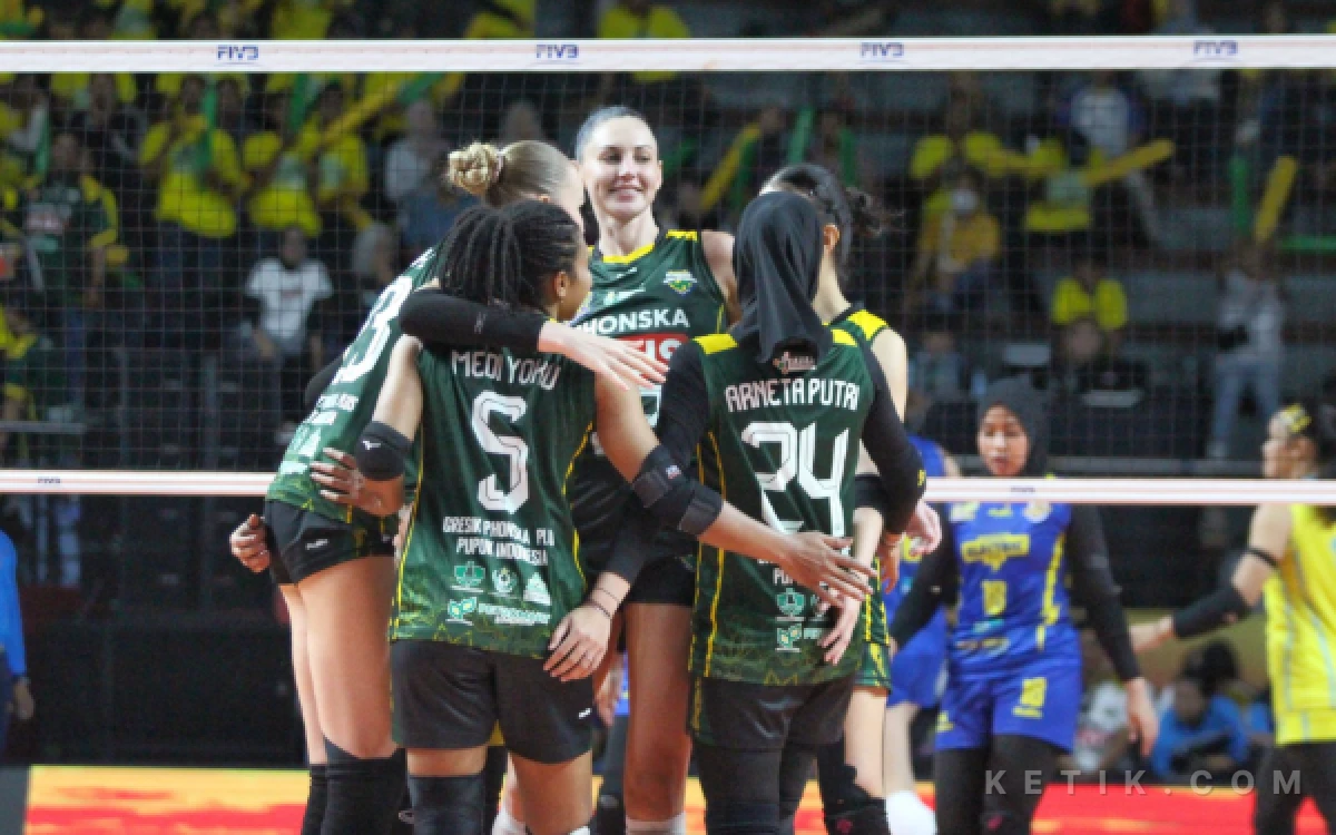 Thumbnail Berita - Petrokimia Tekuk Elektrik PLN 3-0, Sukses Pertahankan Tren Positif