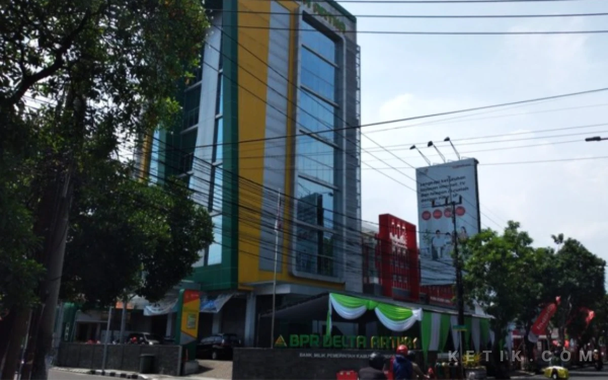 Foto Kantor PT BPR Delta Artha Sidoarjo di Jalan A. Yani Sidoarjo. (Foto: Web BPR Delta Artha)