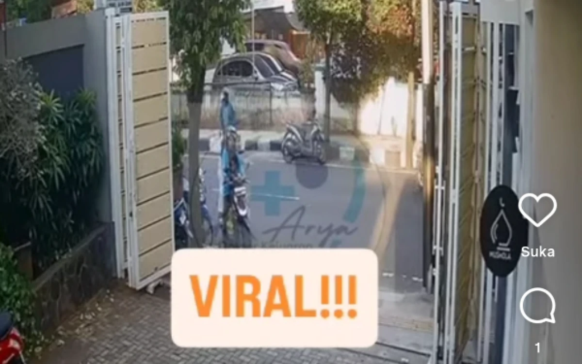 Thumbnail Berita - Tenteng Gas 3 kg Kosong, Kunarto Tertabrak Ojol di Jalan Brawijaya Pusat Kota Tuban