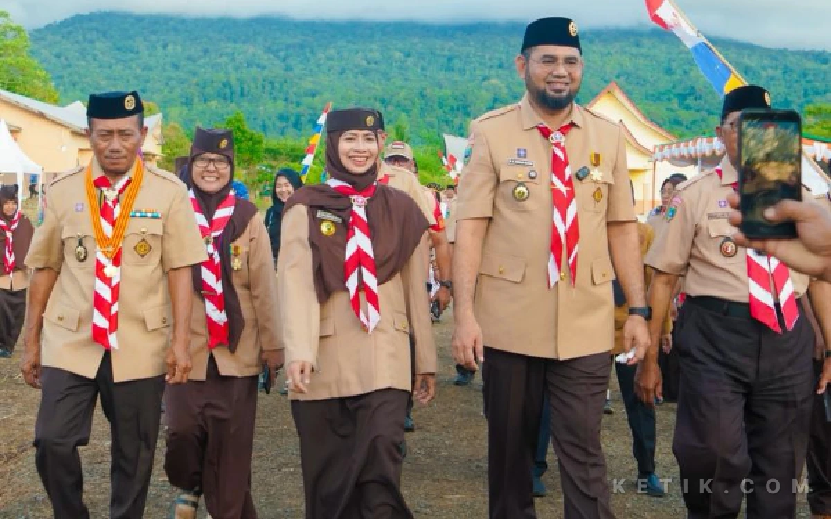 Thumbnail Berita - Jambore Halsel 2026 Teguhkan Dasa Darma Tunas Muda