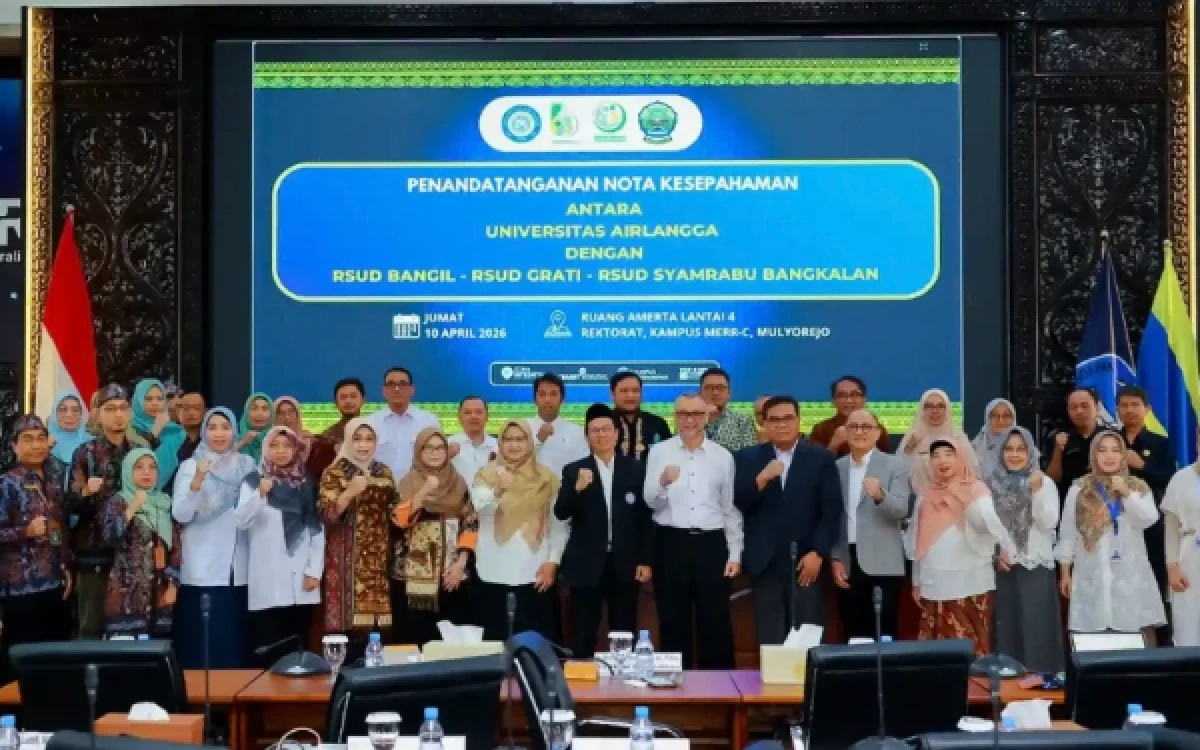 Thumbnail Berita - UNAIR Gandeng Tiga RSUD, Perkuat Ekosistem Pendidikan Medis dan Layanan Kesehatan