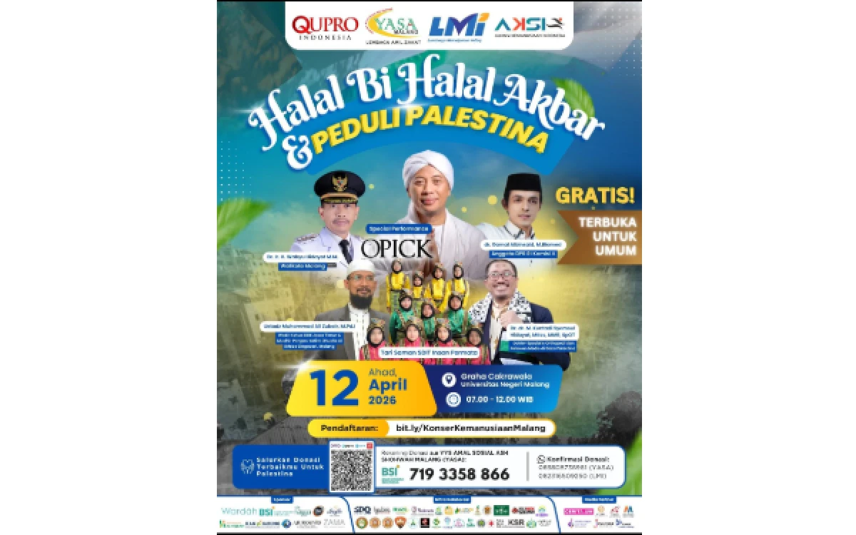 Thumbnail Berita - Hadirkan Opic, Konser Kemanusiaan LMI Galang Kepedulian untuk Palestina di UM