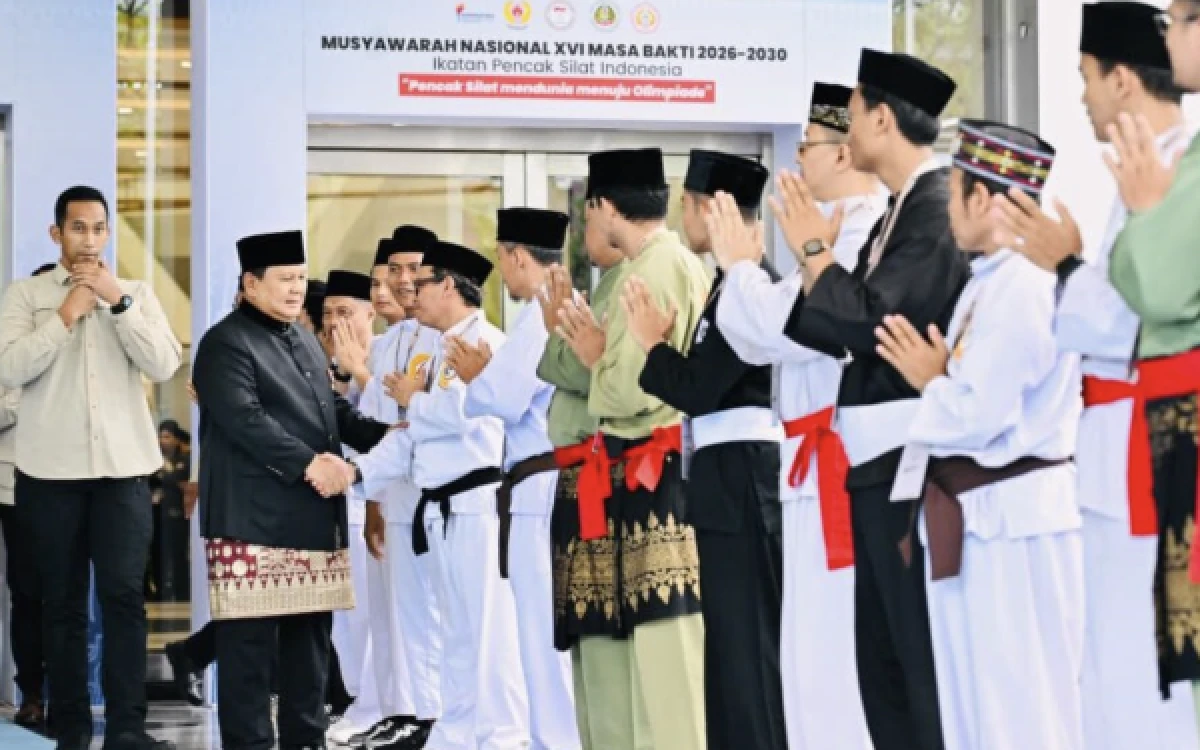 Foto Presiden Prabowo Subianto menghadiri Musyawarah Nasional XVI IPSI Masa Bakti 2026–2030 yang digelar di Jakarta International Convention Center (JICC), Jakarta, pada Sabtu, 11 April 2026. (Foto: BPMI Setpres/Laily Rachev)