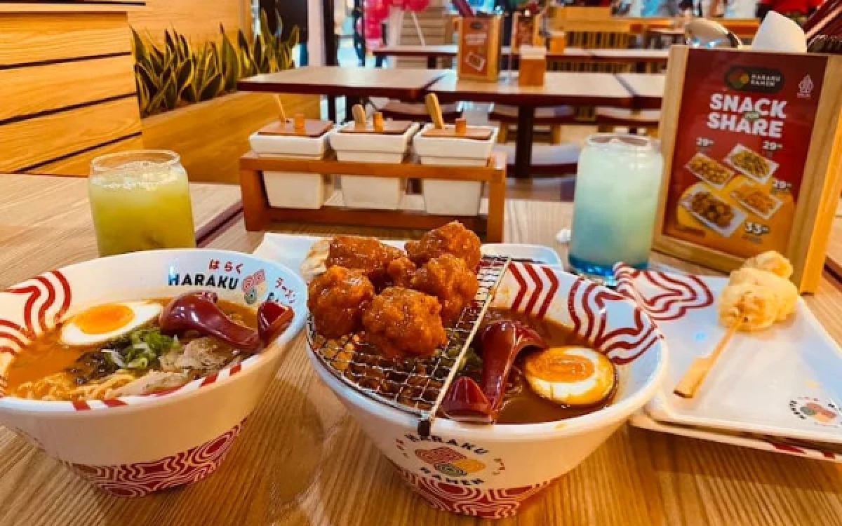 Foto Menu-menu ramen yang bervariasi menjadi favorit masyarakat  Malang di Haraku Ramen. (Foto: Google Maps Tya Anggi)