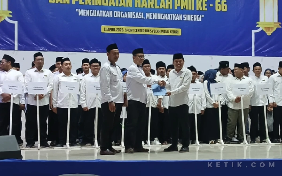 Thumbnail Berita - Perluas Gerakan, IKAPMII Kediri Raya Kukuhkan 29 PAC di Seluruh Wilayah