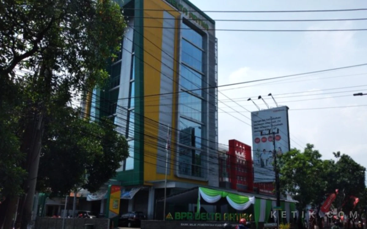 Foto Kantor PT BPR Delta Artha Sidoarjo di Jalan A. Yani, Sidoarjo. Sahamnya 95 persen dimiliki Pemkab Sidoarjo. (Foto: website BPR Delta Artha)