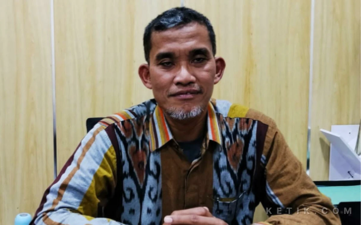 Foto Kabid Cipta Karya DPUPKP Kabupaten Sleman, Haryadi Widodo, ST, MT, memberikan penjelasan mengenai strategi pemkab Sleman dalam mentransformasi kelompok swadaya masyarakat menjadi entitas pengelola atau PAMdes yang mandiri dan profesional. (Foto: DPUPKP Sleman for Ketik.com)