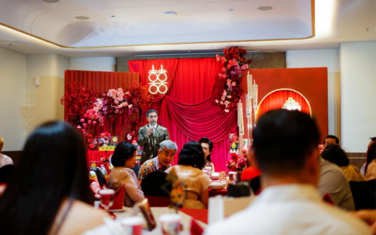 Foto Proses Sangjit akan lebih praktis dengan suasana hangat di Atria Hotel Malang. (Foto: Atria Hotel Malang for Ketik.com)