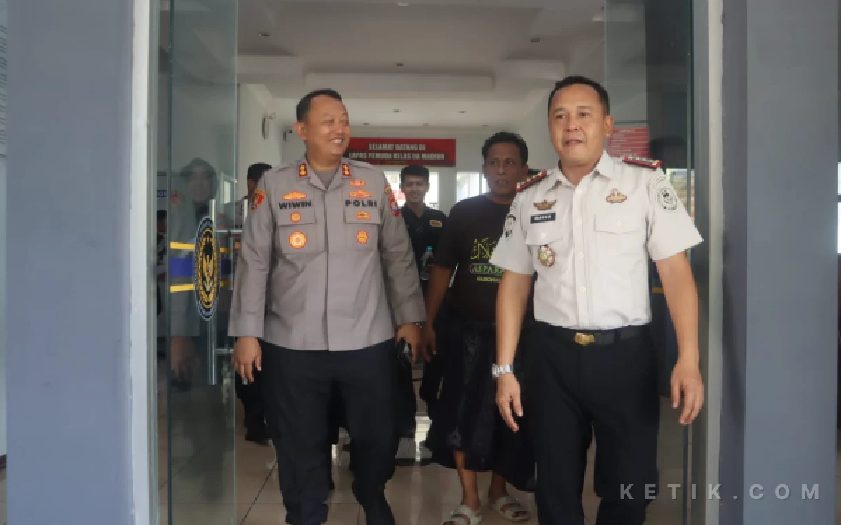 Thumbnail Berita - Silaturahmi ke Lapas Narkotika, Kapolres Madiun Kota Dukung Program Pembinaan Warga Binaan