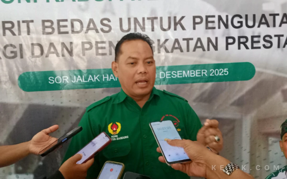 Thumbnail Berita - Menuju Porprov 2026, KONI Kabupaten Bandung Pastikan Pembinaan Bertahap dan Terukur