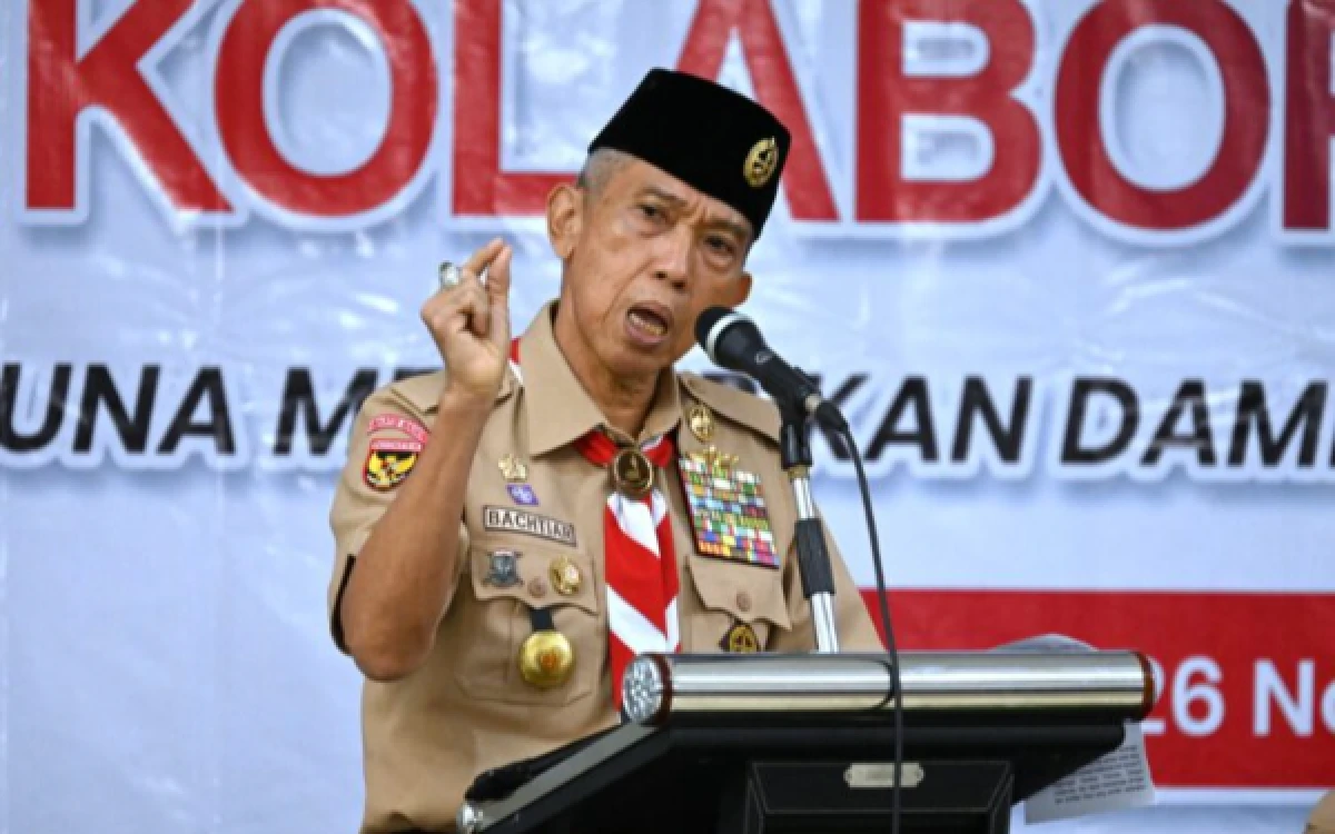 Thumbnail Berita - Gandeng HKTI, Kwarnas Pramuka Panen Kedelai di Buperta Cibubur untuk Bangun Kekuatan Pangan