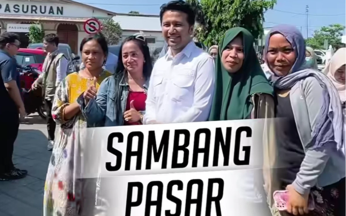 Thumbnail Berita - Wagub Jatim Emil Tinjau Harga Minyakita di Pasuruan, Pastikan Stok Aman