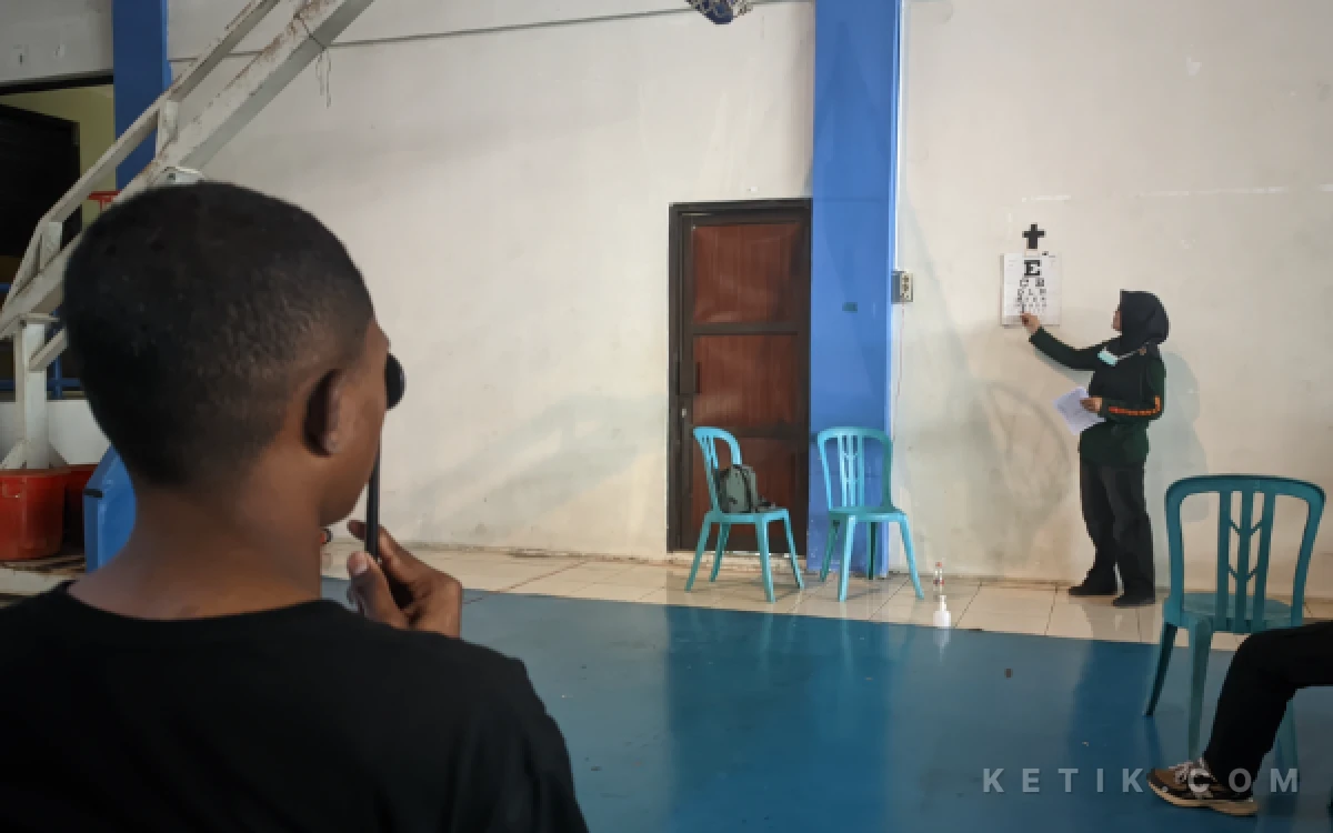 Foto Pemeriksaan mata.