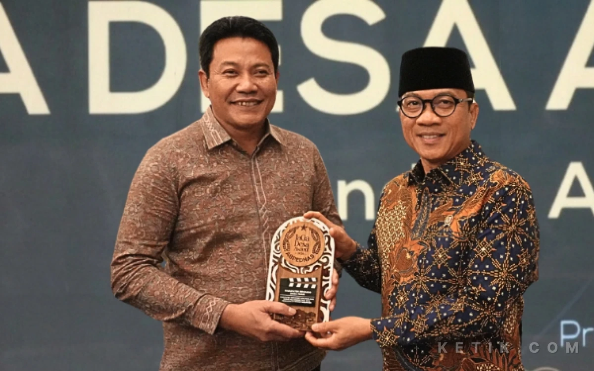 Thumbnail Berita - Bupati Subandi Terima Jaga Desa Award 2026 dari ABPEDNAS dan Kejaksaan Agung