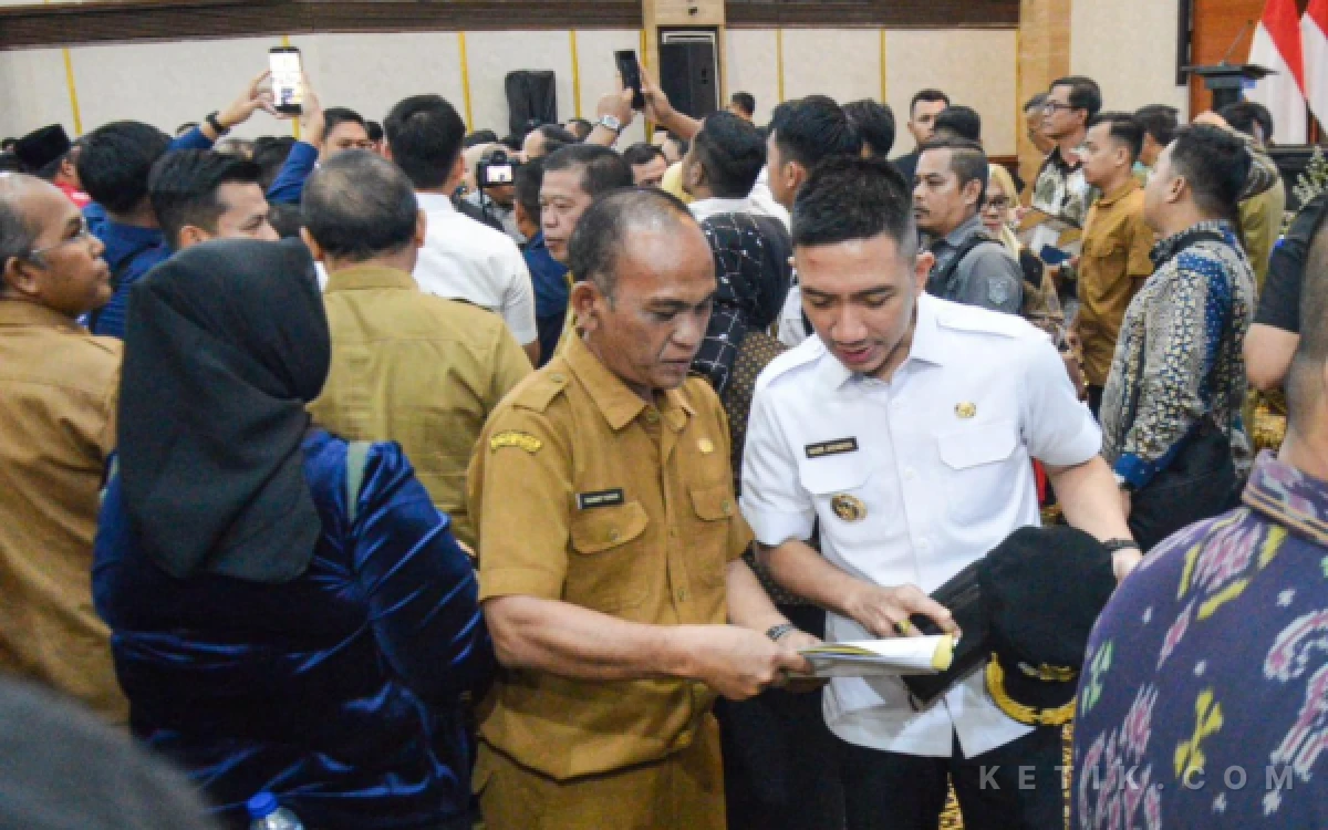 Thumbnail Berita - Bupati Lebak Hadiri Rakornas Mitigasi Kekeringan, Siapkan 217 Hektare Sawah Baru