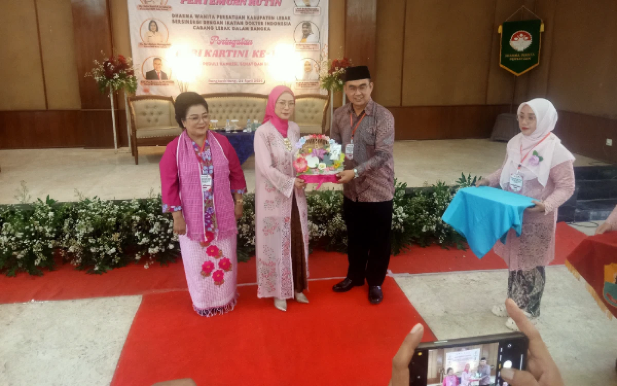 Thumbnail Berita - Peringatan Hari Kartini ke-147, DWP Lebak dan IDI Gaungkan Deteksi Dini Kanker