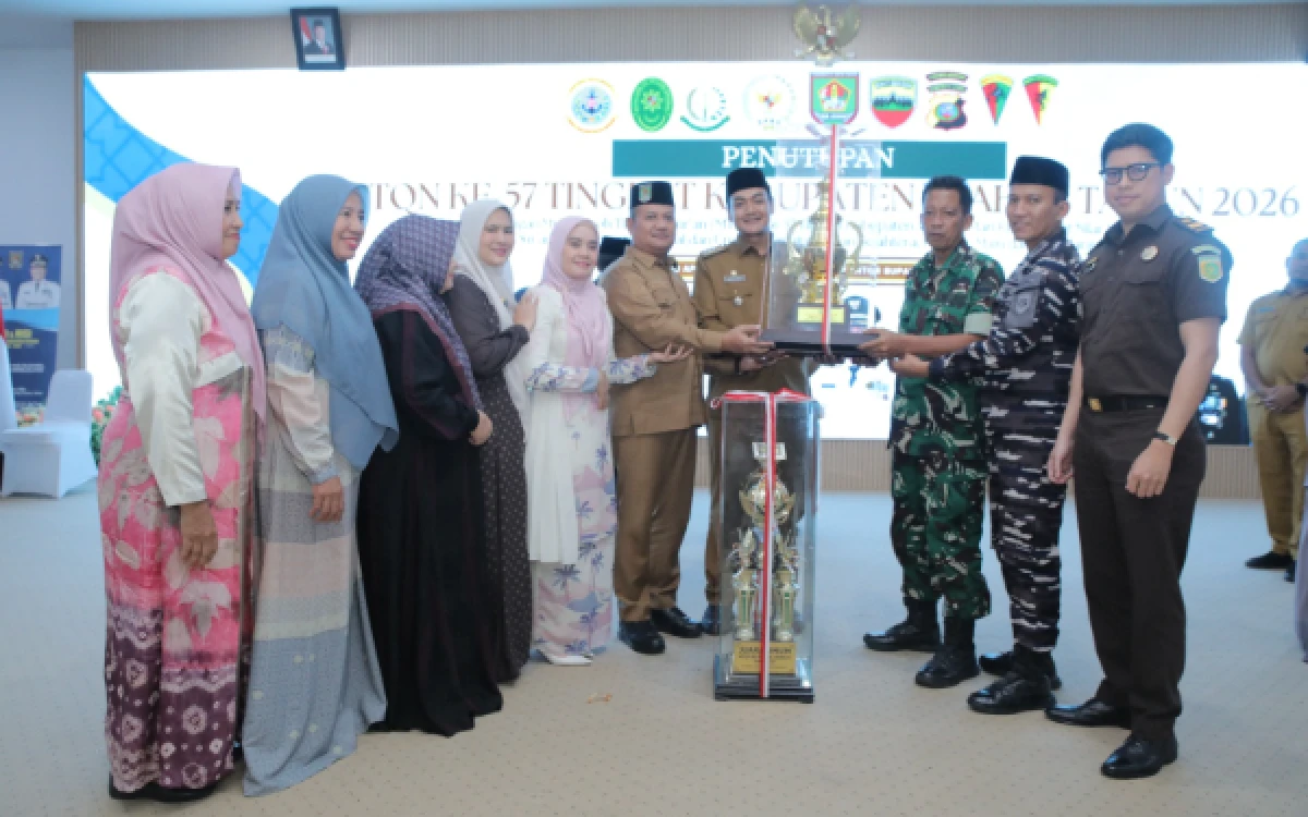 Thumbnail Berita - MTQN ke-57 Asahan Resmi Ditutup, Kecamatan Kota Kisaran Barat Raih Juara Umum