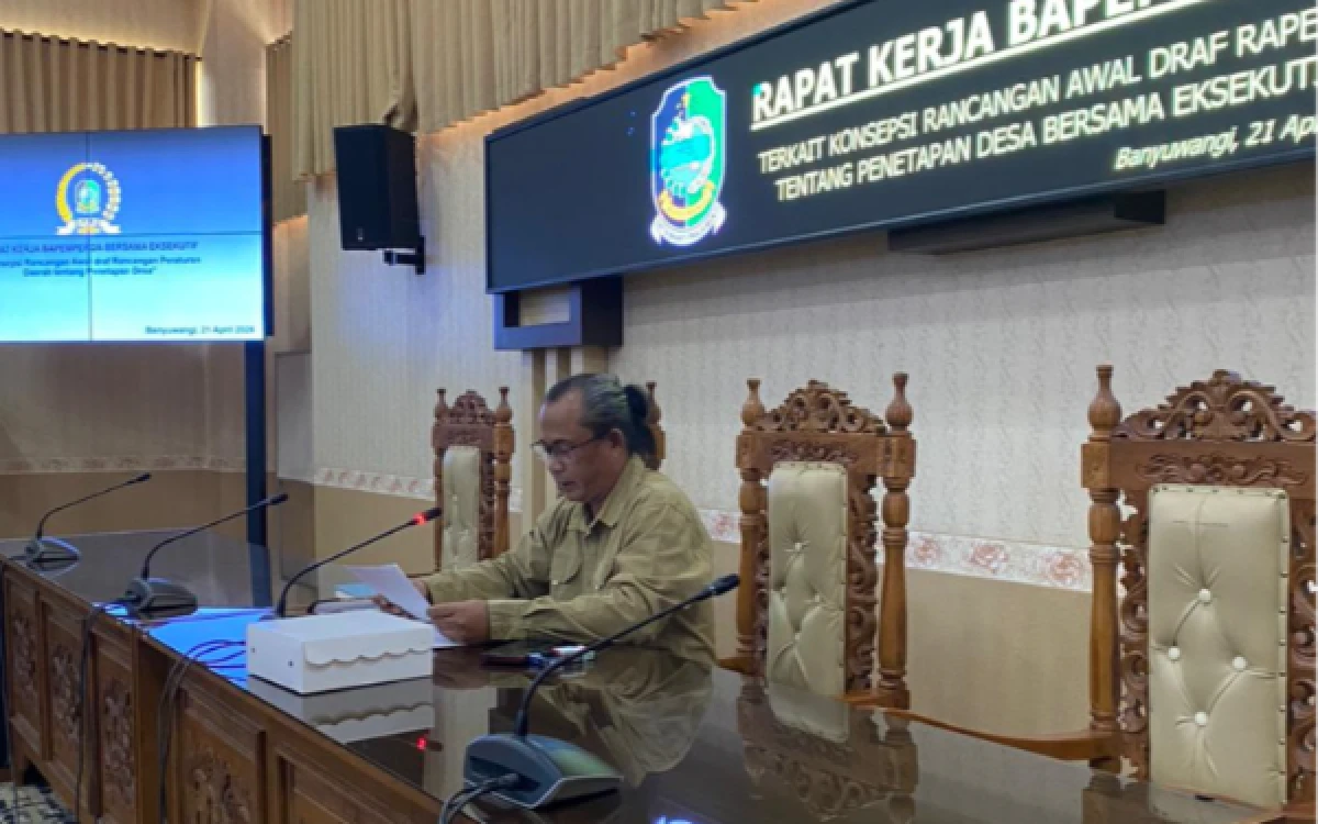 Thumbnail Berita - Bapemperda DPRD Banyuwangi Buat Skala Prioritas Pembahasan Raperda, Salah Satunya Tentang Penetapan Desa
