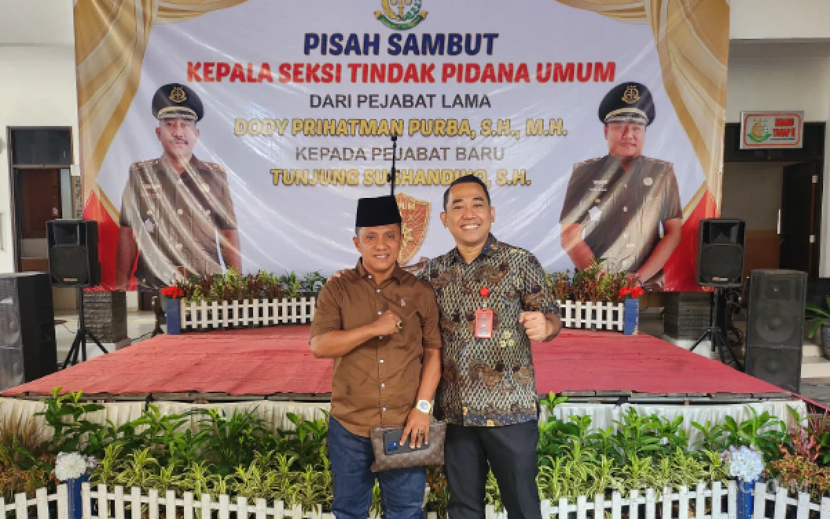 Thumbnail Berita - Umar Faruk Apresiasi Kinerja Dody dan Sambut Tunjung Sughandika