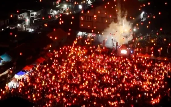 Thumbnail Berita - Festival 1.000 Lampion di Pujon Kembali Hadir, Cek Jadwal dan Tiket Dworowati Lantern Festival 2026