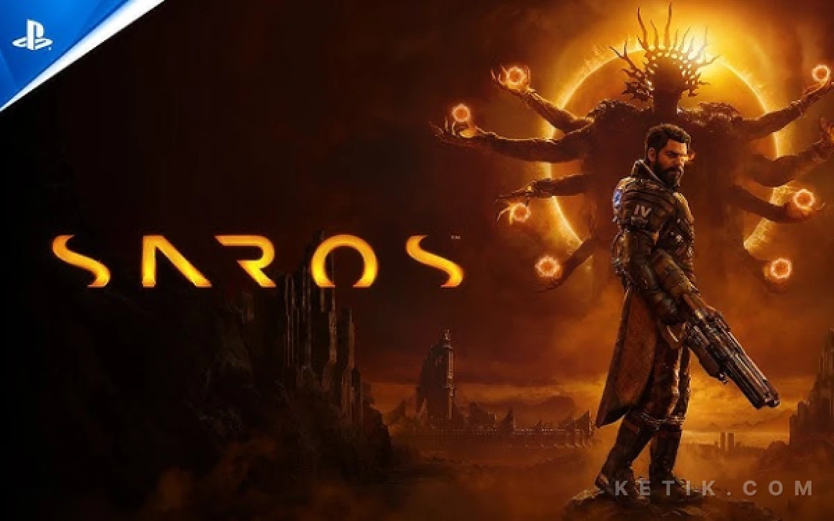 Foto Di bawah gerhana kosmik, hadapilah kengerian yang tak terbayangkan.

Bersiaplah untuk SAROS, petualangan sci-fi epik terbaru.

Kuasai persenjataan canggih dan lawanlah dewa-dewa kuno yang murka. Masa depan kemanusiaan bergantung pada Anda.(Foto tangkapan layar dari google/ketik.com)