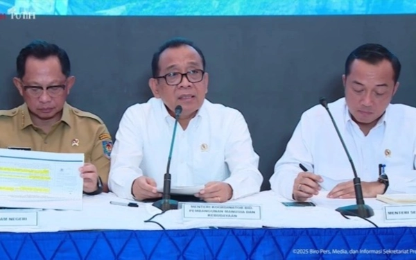 Thumbnail Berita - Satgas Pemulihan Bencana Sumatera Bentukan Presiden Gelar Rapat Perdana, Siapkan Rencana Aksi