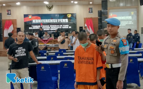 Thumbnail Berita - Polres Malang Tetapkan 21 Tersangka Perusakan Kantor Polisi, 6 Diantaranya Anak