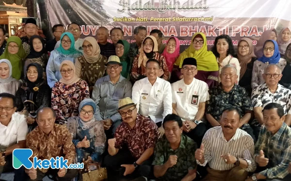 Thumbnail Berita - Pererat Silaturahmi, Paguyuban Purna Bhakti Praja Kabupaten Malang Gelar Halalbihalal