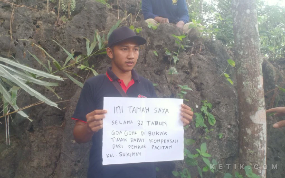 Thumbnail Berita - 32 Tahun Lahan Dipakai Pemkab untuk Wisata Goa Gong, Ahli Waris Tuntut Rp20 Miliar