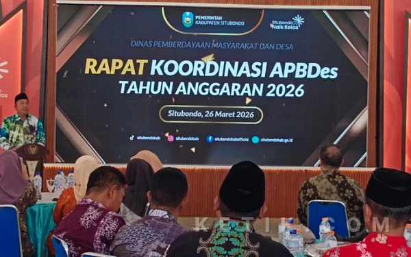 Thumbnail Berita - Rakor APBDes 2026, Bupati Situbondo Minta Desa Gerak Cepat Tangani Keluhan Warga