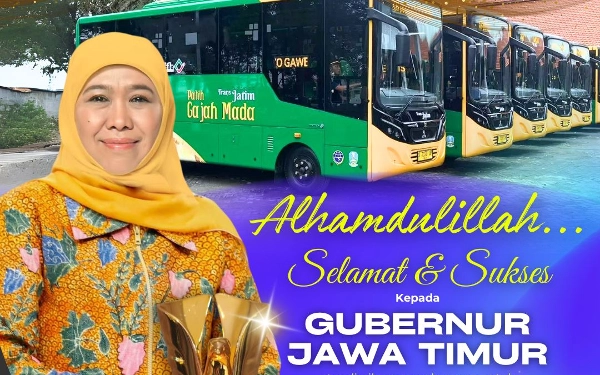 Thumbnail Berita - BANGGA! Berkat Trans Jatim, Gubernur Khofifah Diganjar Penghargaan PDA 2025