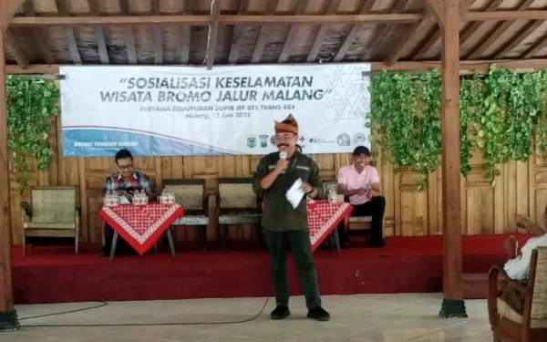 Rawan Kecelakaan, Disparbud Kabupaten Malang Sosialisasikan Keselamatan Wisata Bromo