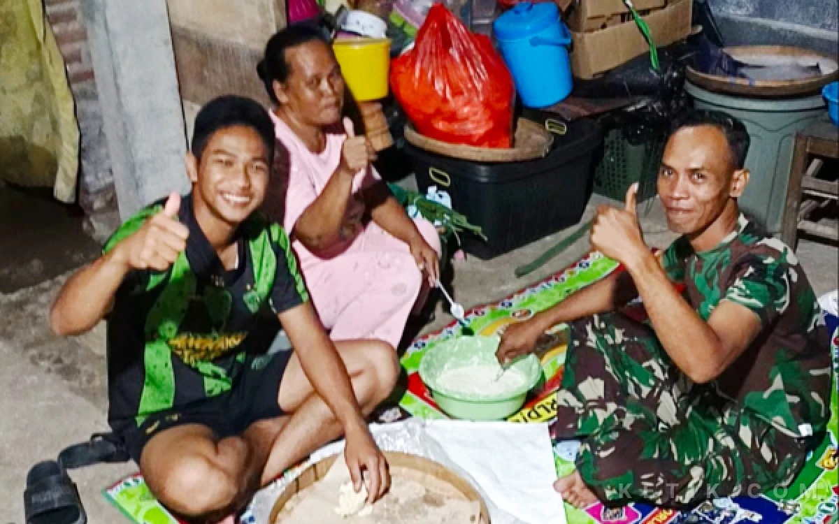 Thumbnail Berita - Tak Sekadar Singgah! Di Rumah Ibu Ani, Rasa Rindu Prajurit untuk Keluarga Seketika Terobati