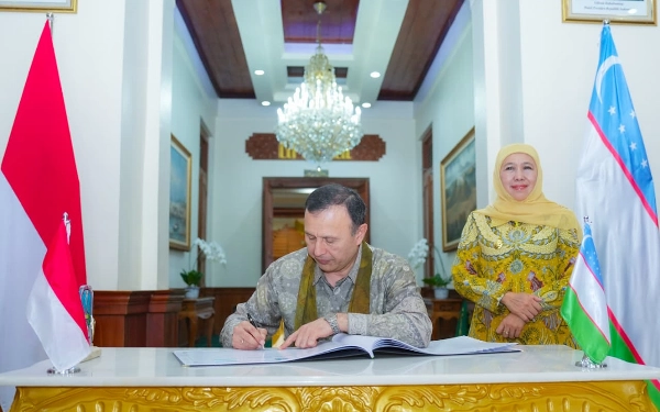 Thumbnail Berita - Penjajakan "Sister Province" Jatim dan Samarkand, Gubernur Khofifah Komitmen Perkuat Bilateral