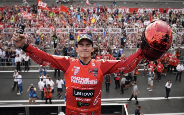 Thumbnail Berita - Mari Sambut Calon GOAT MotoGP Marc Marquez dan Jagoan Tuan Rumah Mario Aji di Mandalika!