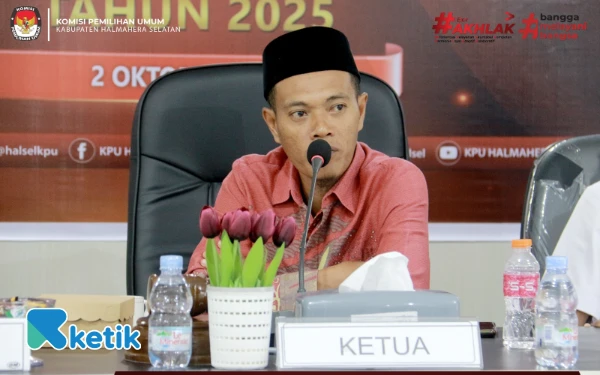 Thumbnail Berita - KPU Halsel Tetapkan 186.559 Pemilih dalam Rekapitulasi PDPB Triwulan III 2025