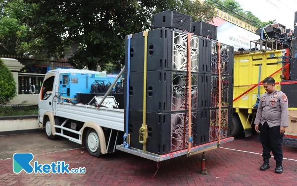 Mengganggu, Polisi Tertibkan Sound Horeg Saat Ramadan di Kabupaten Malang