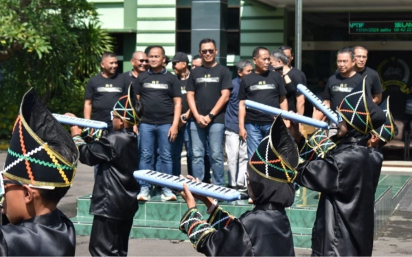 Thumbnail Berita - Kanjuruhan Drumcorps Symphony, Ajang Kodim 0818 Cetak Generasi Disiplin dan Berprestasi
